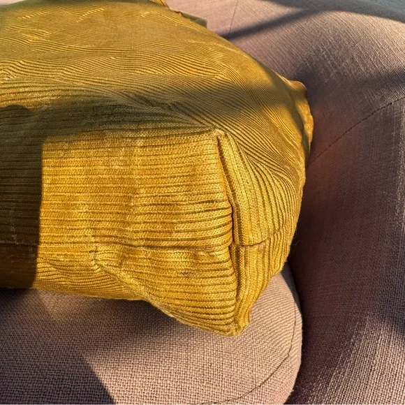 Yes Saint Laurent tote bag gold coated canvas - Picture 7 of 10